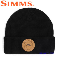 Шапка Simms Everyday Waffle Knit Beanie Black